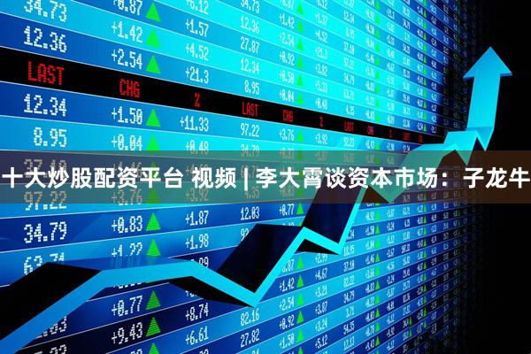 十大炒股配资平台 视频 | 李大霄谈资本市场：子龙牛